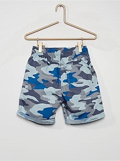 Luisaviaroma Bambino Abbigliamento Pantaloni e jeans Shorts Pantaloncini Shorts In Felpa Di Cotone Stampa Camouflage 
