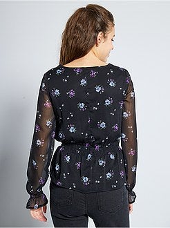 Donna Abbigliamento da T-shirt e top da Bluse Blusa Dena con stampa paisley di IRO in Nero 