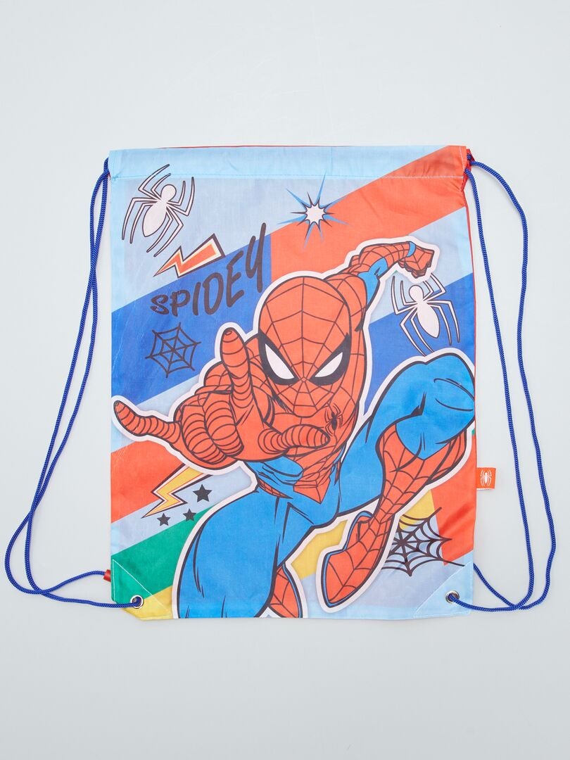 Borsone da piscina 'Spider-Man' - blu - Kiabi - 4.00€