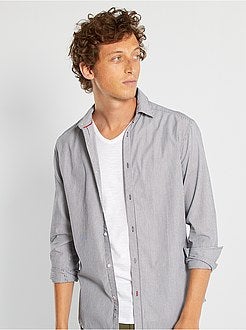 Nero S MODA UOMO Camicie & T-shirt Tailored fit Primark T-shirt sconto 83% 
