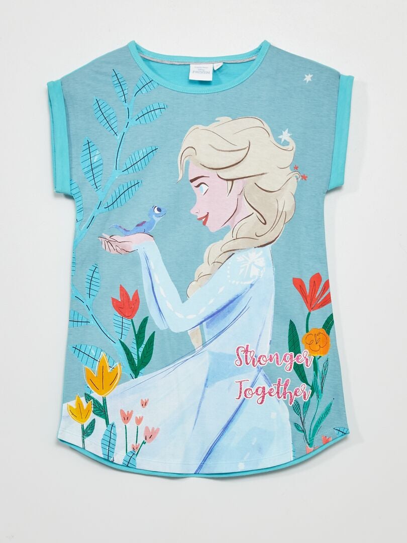 Camicia da notte bambina Disney Frozen Elsa in cotone