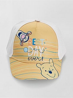 D03535 Cappello con visiera femminuccia neonata Disney Winnie The Pooh rosa 48 CM 