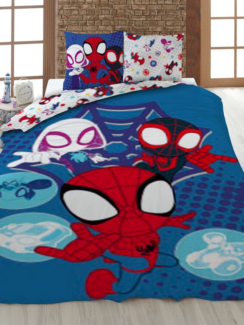Completo letto 'Spiderman and friends' - 1 piazza - BLU - Kiabi - 22.00€