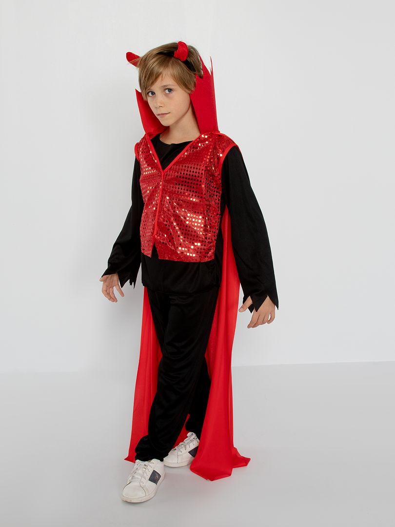 Costume da diavolo - rosso/nero - Kiabi - 14.00€