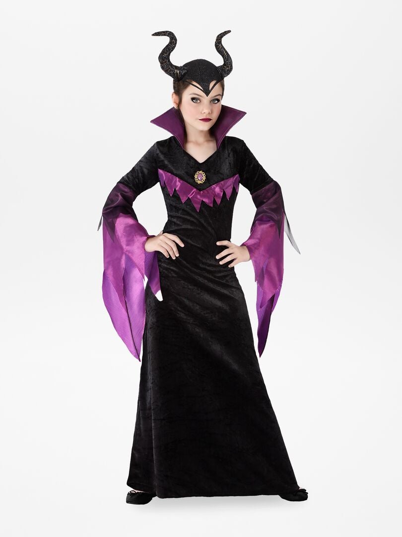 Costume da 'strega malefica' - nero viola - Kiabi - 23.00€