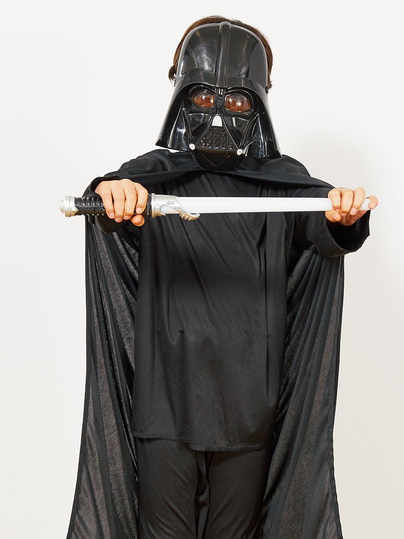 Halloween Maschera per Costume Carnevale Idea regalo originale Bambino Colore Nero Travestimenti per bambini Guerriero Nero Darth Vader Star Wars 