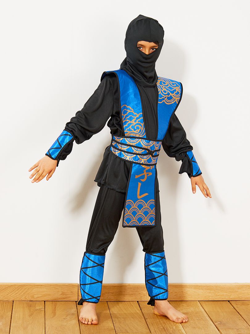 Costume Ninja blu - blu/nero - Kiabi - 29.00€