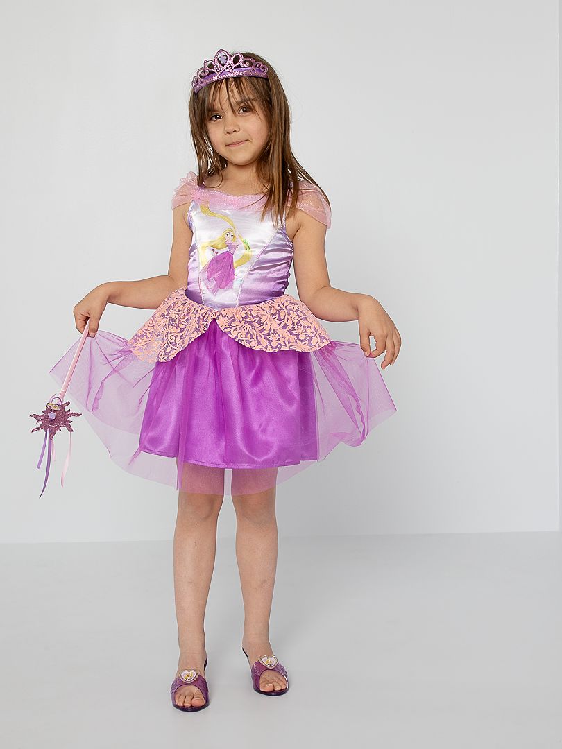 Costume vestito 'Rapunzel' - viola/rosa - Kiabi - 23.00€