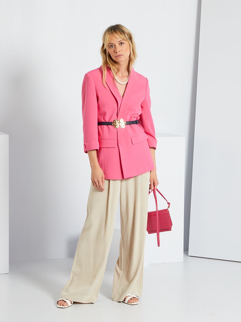 BlazerP.A.R.O.S.H eleganti e blazer in Tweed di colore Rosa Donna Abbigliamento da Giacche da Giacche sportive 
