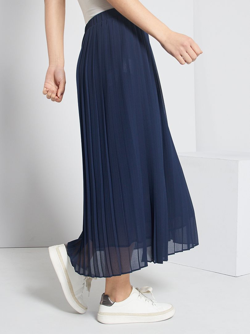 Donna Vestiti Gonne Maxi-gonne New Collection Maxi-gonne longue jupe plissée 