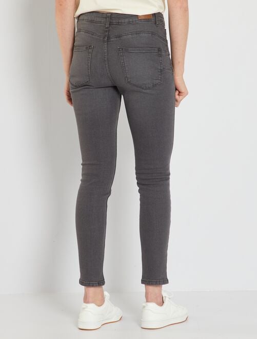 MODA DONNA Jeans Basic Grigio S Kiabi Jeggings & Skinny & Slim sconto 85% 