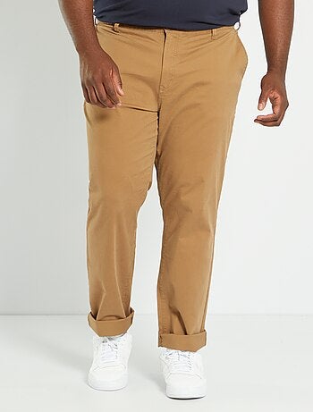 Farfetch Uomo Abbigliamento Pantaloni e jeans Pantaloni Pantaloni chinos Pantaloni con dettagli a pieghe Marrone 