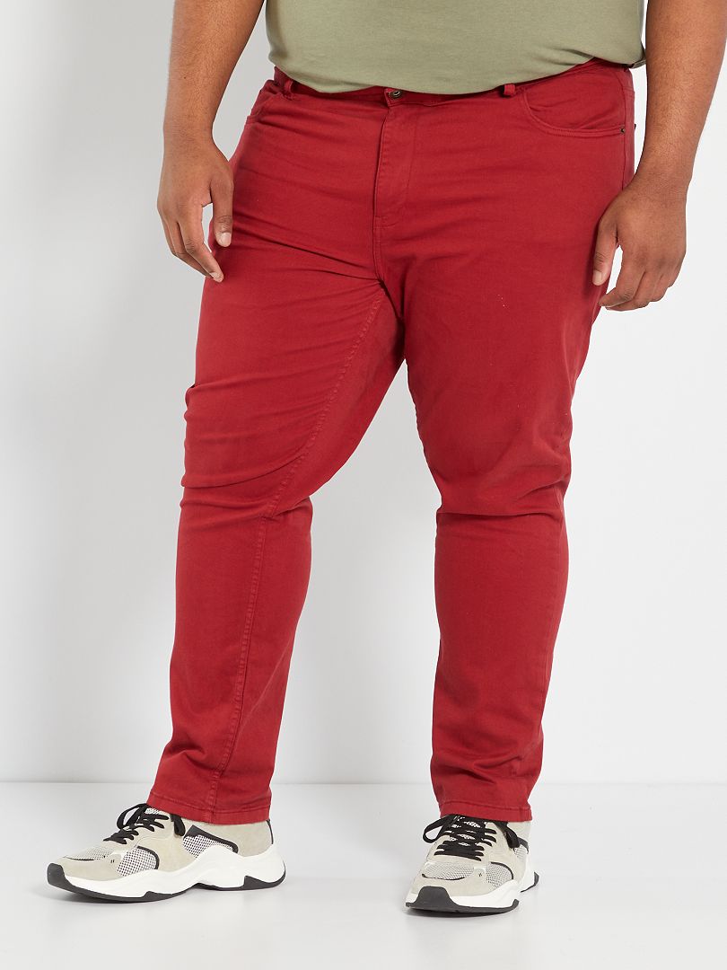 Farfetch Abbigliamento Pantaloni e jeans Pantaloni Pantaloni chinos Pantaloni dritti Rosso 