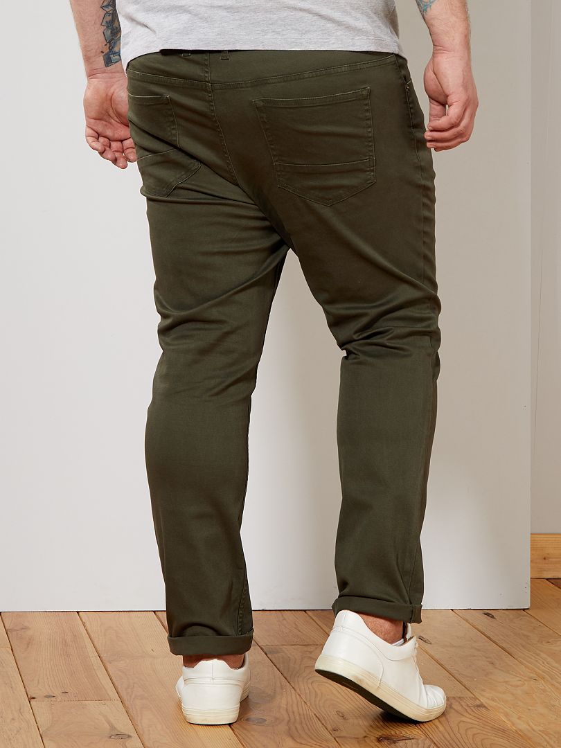 Donna Abbigliamento da Pantaloni casual eleganti e chino da Pantaloni skinny PantaloneJames Perse in Cotone di colore Verde 