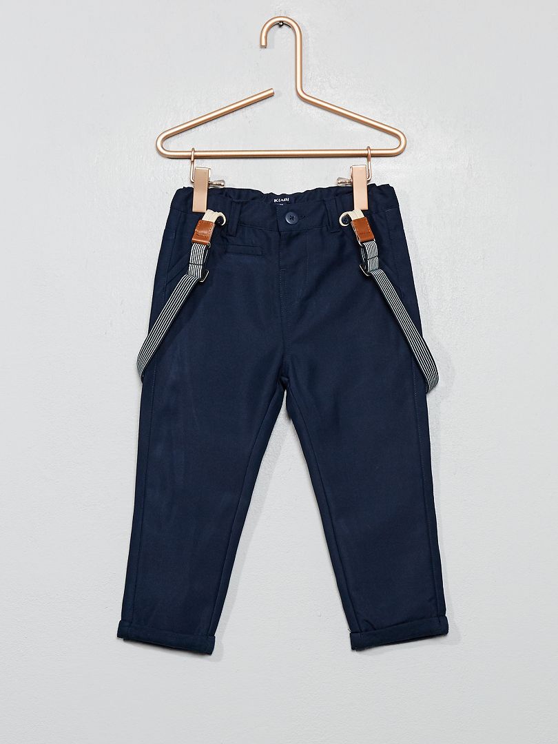 Zara Neonati Abbigliamento Pantaloni e jeans Pantaloni Pantaloni con bretelle 