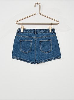 Shorts In Misto Cotone Check Luisaviaroma Bambina Abbigliamento Pantaloni e jeans Shorts Pantaloncini 