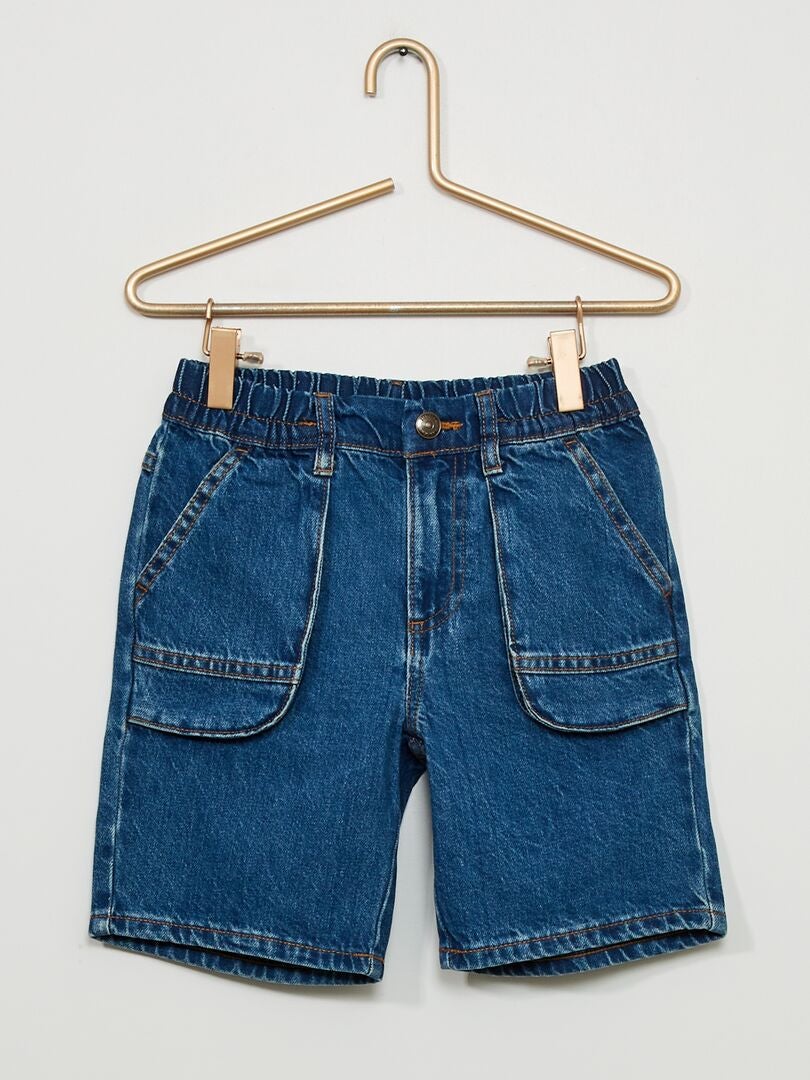 Short en jeans Bambini Abbigliamento bambino Pantaloni e salopette Pantaloncini e pantaloni corti Kiabi Pantaloncini e pantaloni corti 