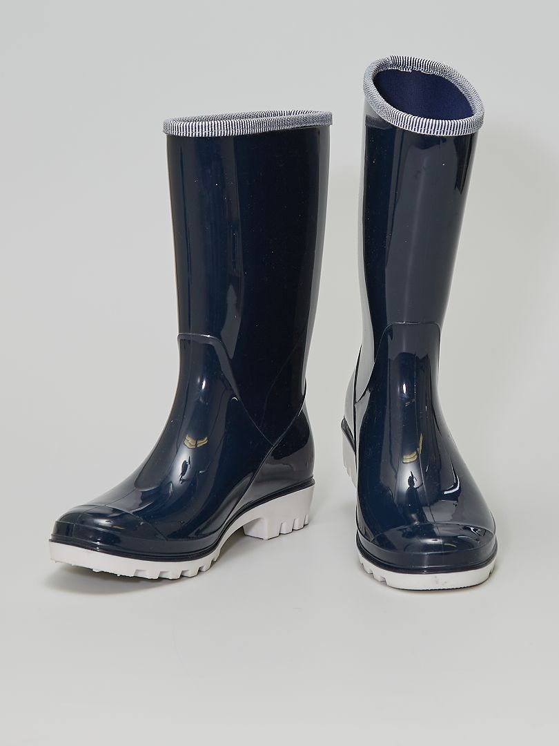 Donna Scarpe Stivali Stivali Wellington Bottes de pluie 