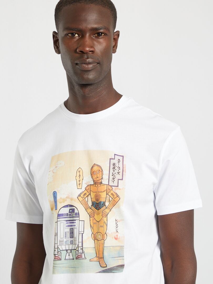 Uomo Vestiti Top e t-shirt T-shirt T-shirt con stampe Star Wars T-shirt con stampe Tee-shirt Star wars 
