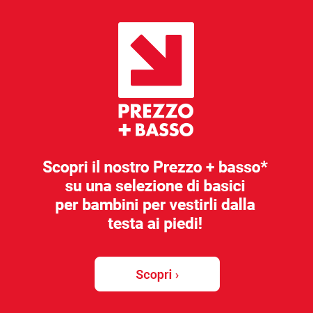 Prezzo + basso 