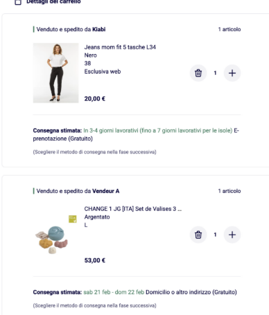 Commande Marketplace
