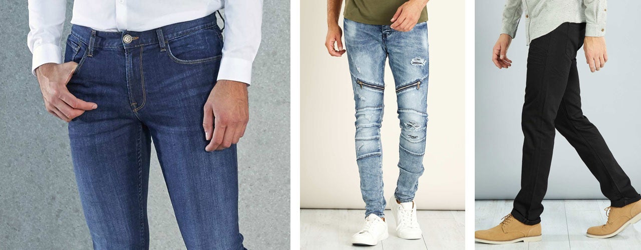slim regular jeans